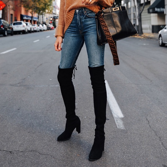 Stuart Weitzman Over-the-Knee (OTK) boots - Picture 2 of 8